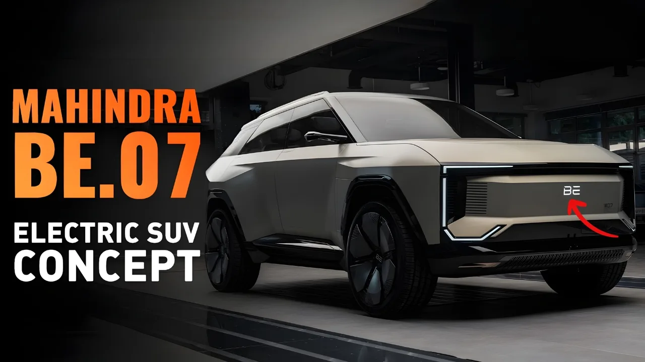 Mahindra BE 07 Unveiled